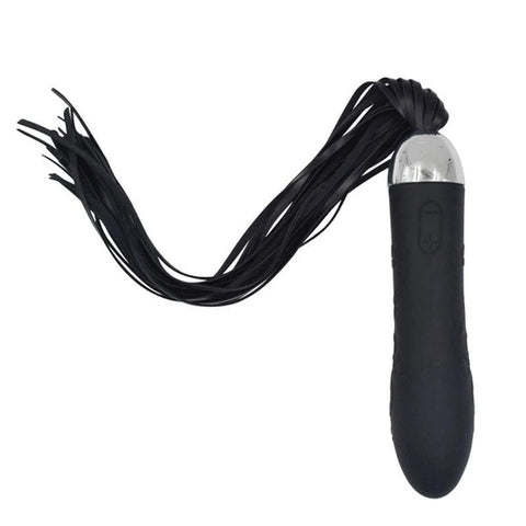 Deluxe Silicone Whip Vibrating Anal Plug - Anal Vibrators