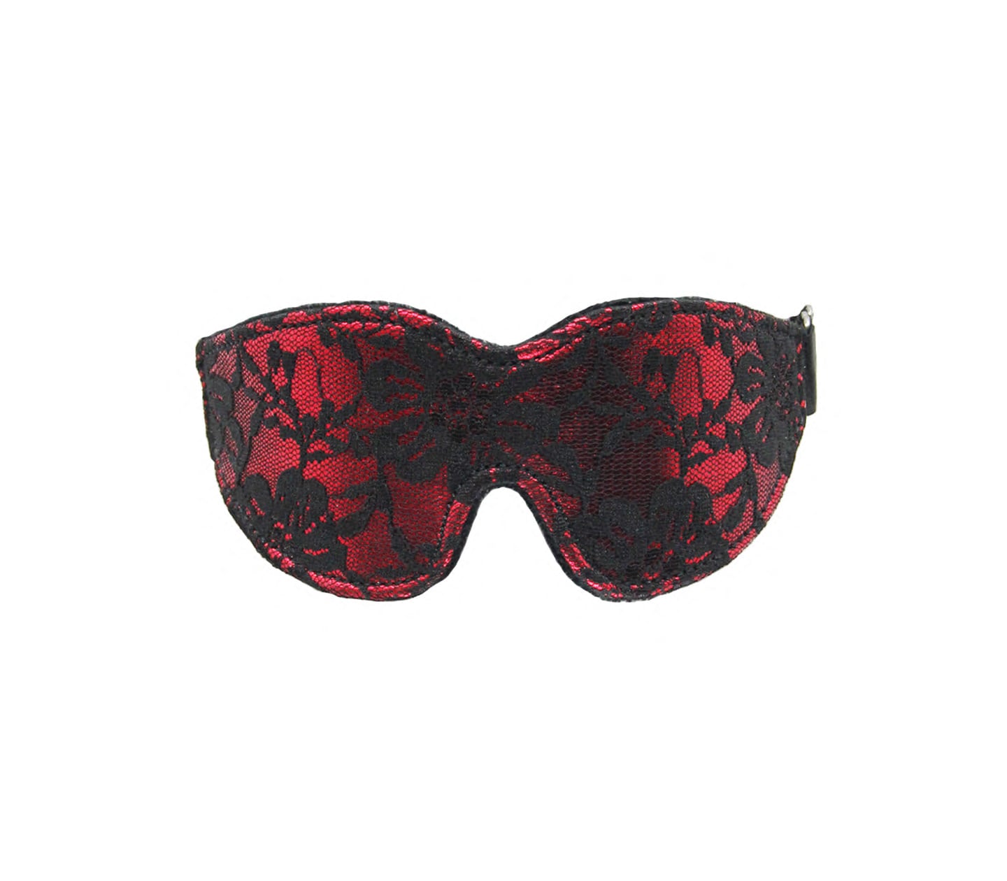 Berlin Baby BDSM Play Satin & Lace Blindfold Red Masks And Blindfolds