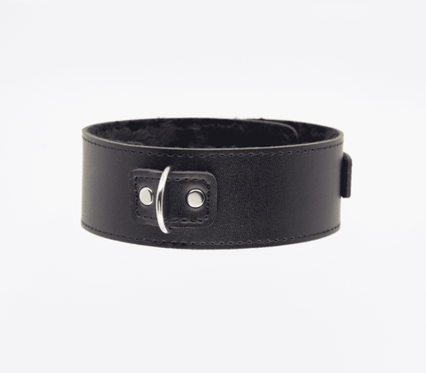 Berlin Baby Fur Lined PU Collar and Lead Set - Collars and Leads