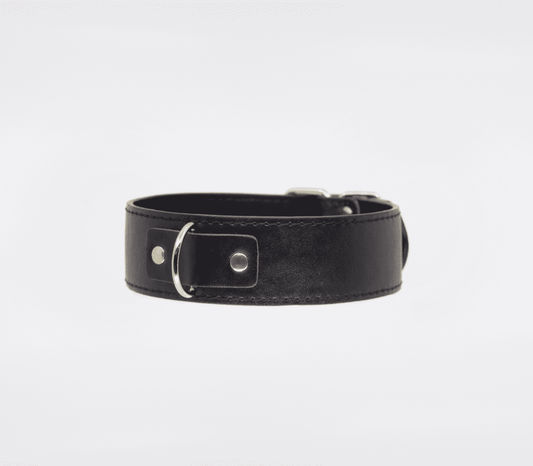 Berlin Baby BDSM Play Unlined PU Collar and Lead - Collars and Leads