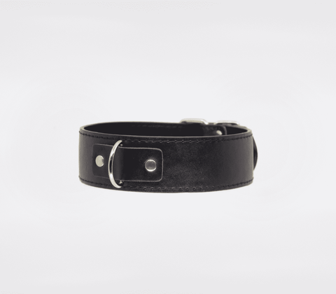 Berlin Baby BDSM Play Unlined PU Collar and Lead - Collars and Leads