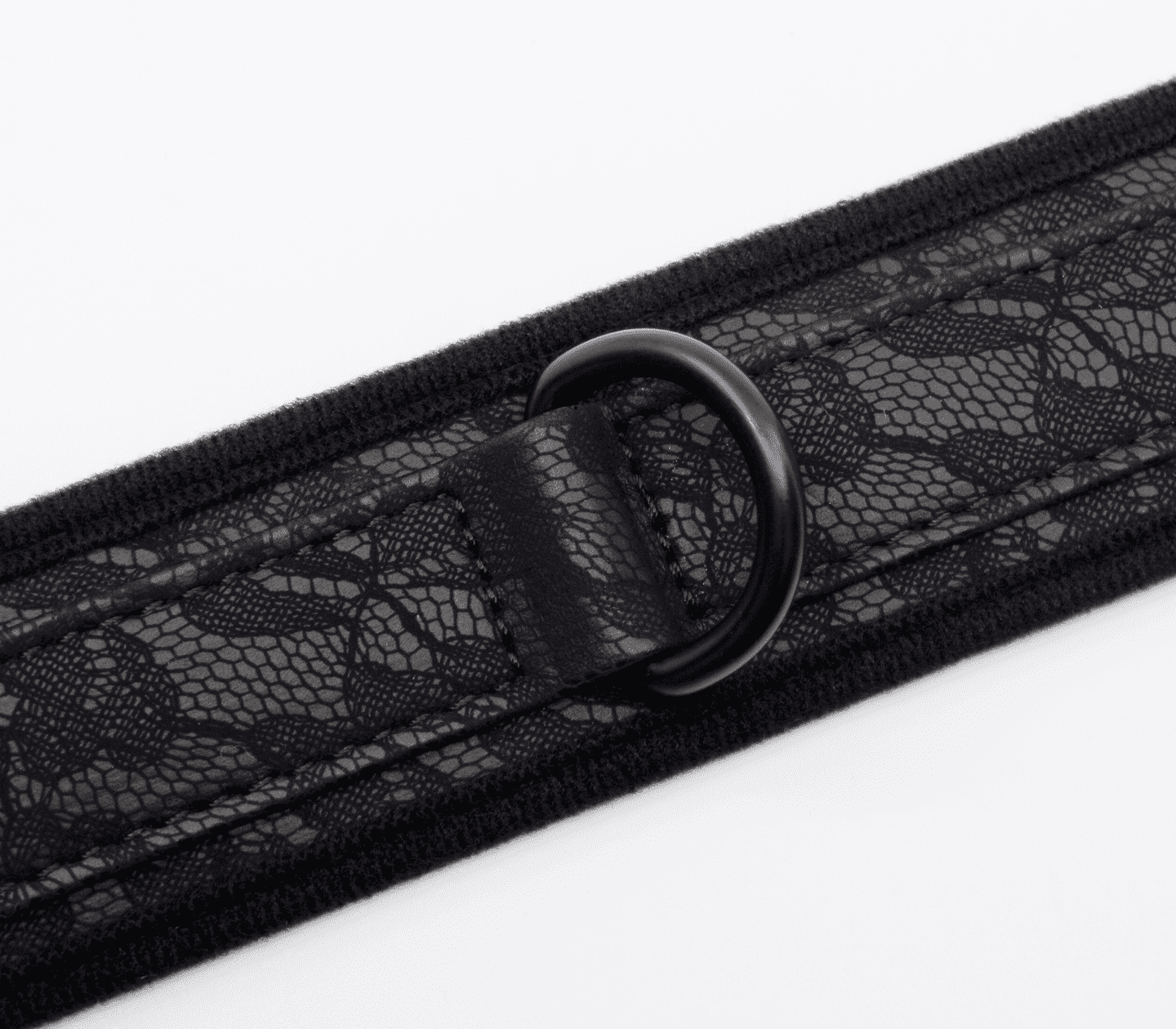 Berlin Baby Lace Printed BDSM Leather Collar Collars and Leads