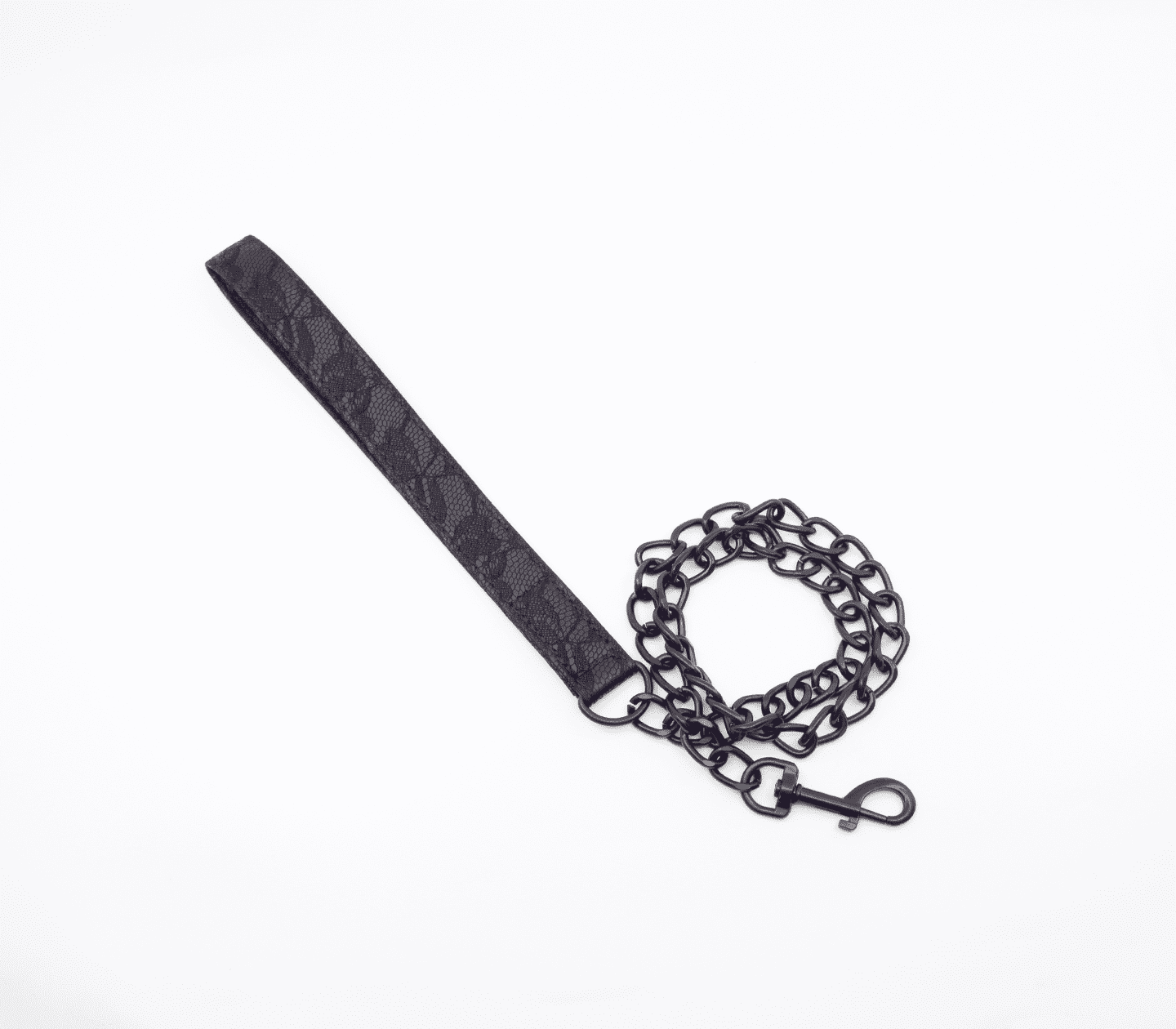 Berlin Baby Lace Printed BDSM Leather Collar Collars and Leads