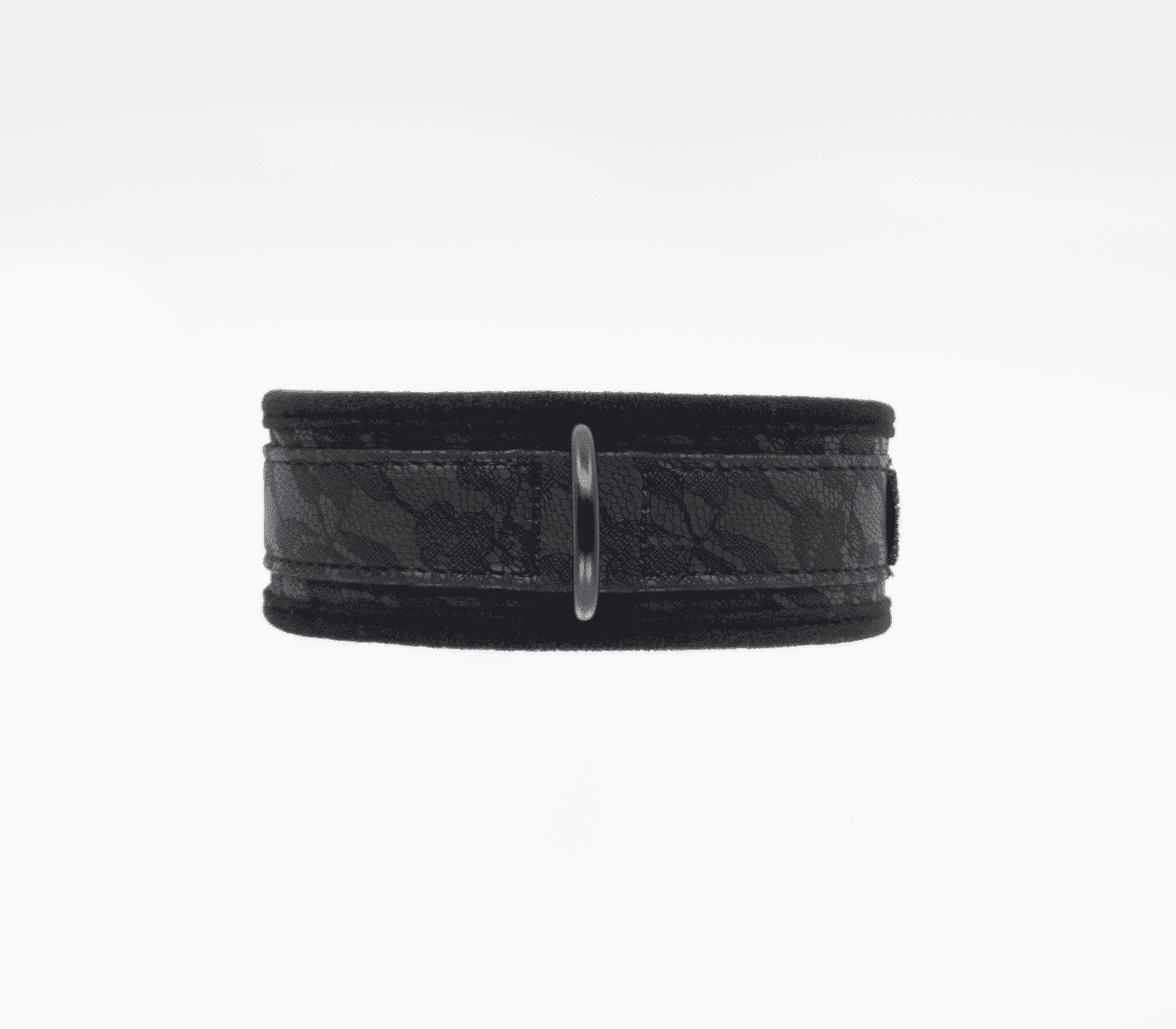 Berlin Baby Lace Printed BDSM Leather Collar Collars and Leads