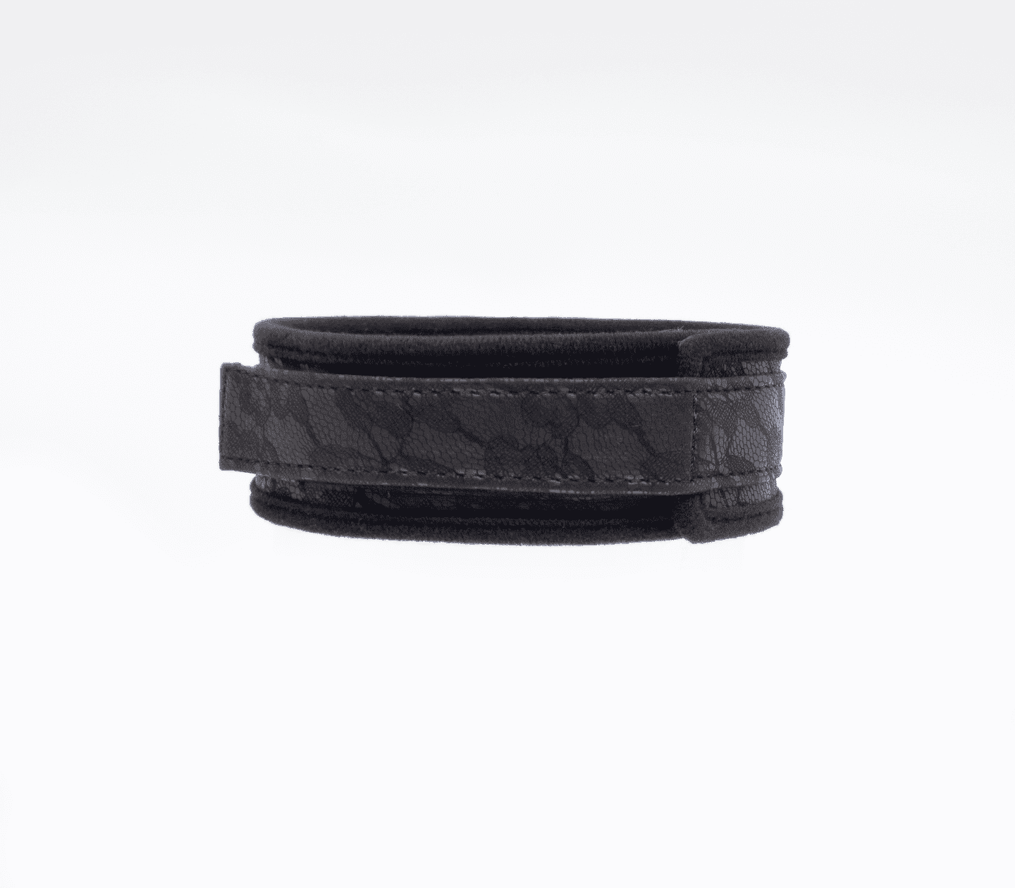 Berlin Baby Lace Printed BDSM Leather Collar Collars and Leads