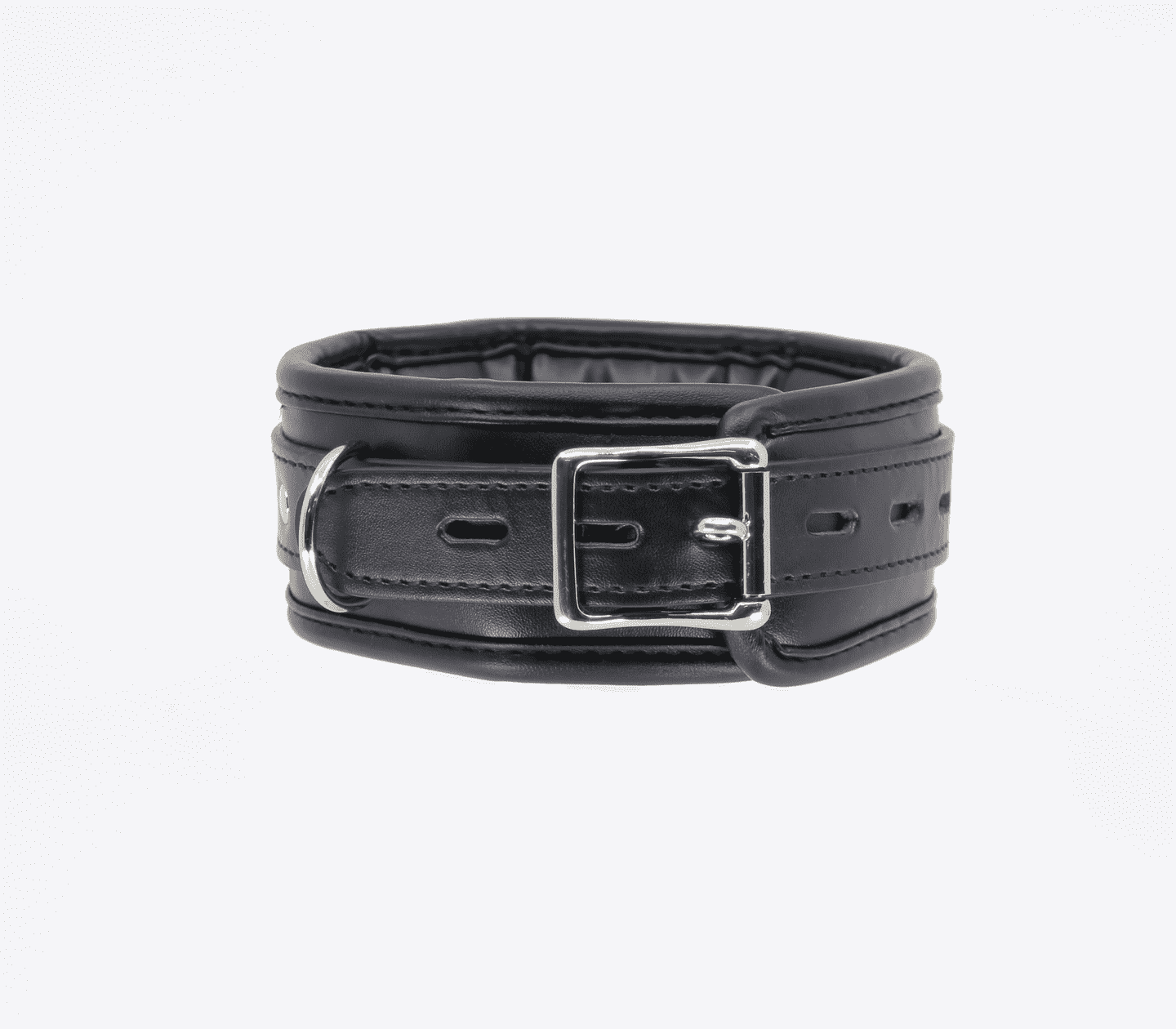 Berlin Baby Padded BDSM Collar With Lockable Buckle Collars and Leads