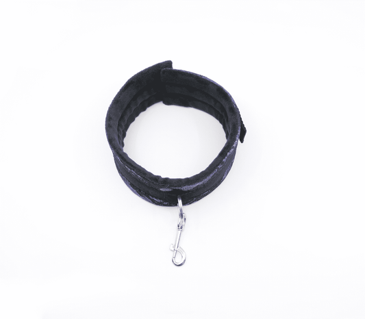 Berlin Baby Satin and Lace BDSM Play Collar - Collars and Leads