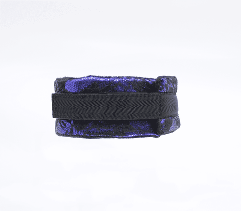 Berlin Baby Satin and Lace BDSM Play Collar - Collars and Leads