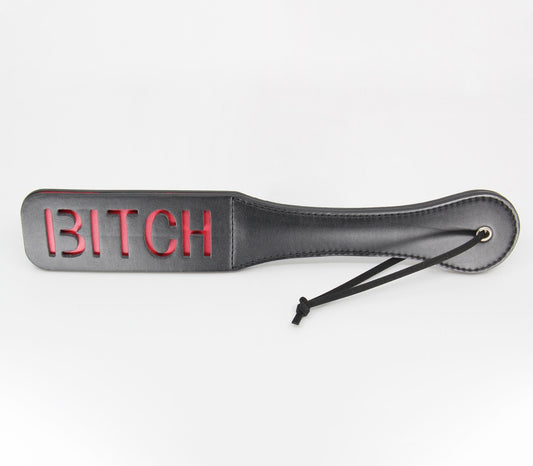 Berlin Baby Bitch Cut Out Design BDSM Paddles - Paddles And Slappers