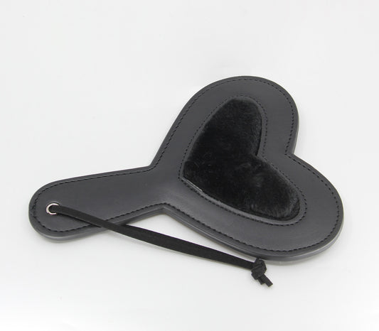 Berlin Baby Heart Shaped Vegan Leather Paddle Paddles And Slappers