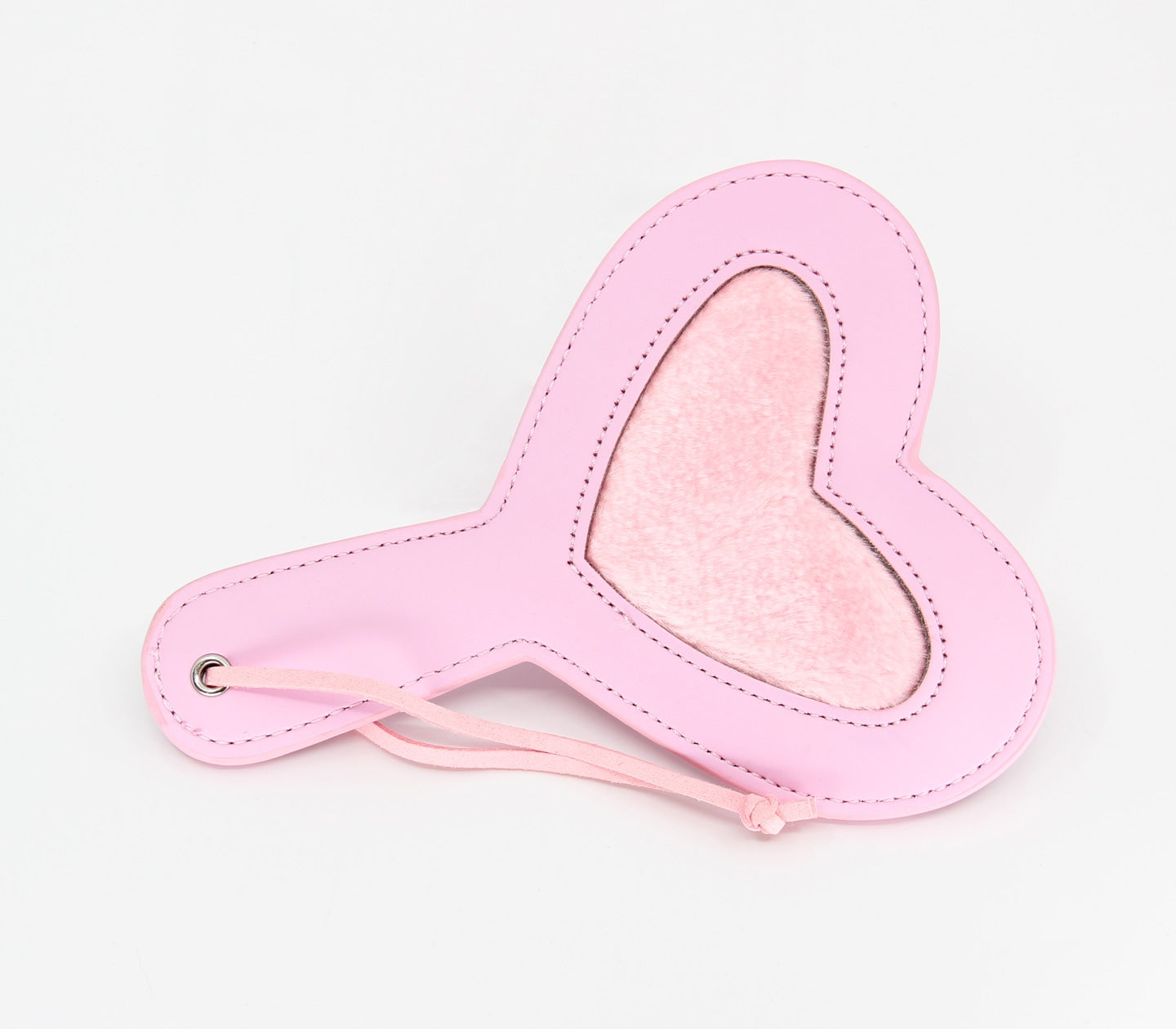 Berlin Baby Heart Shaped Vegan Leather Paddle Baby Pink Paddles And Slappers