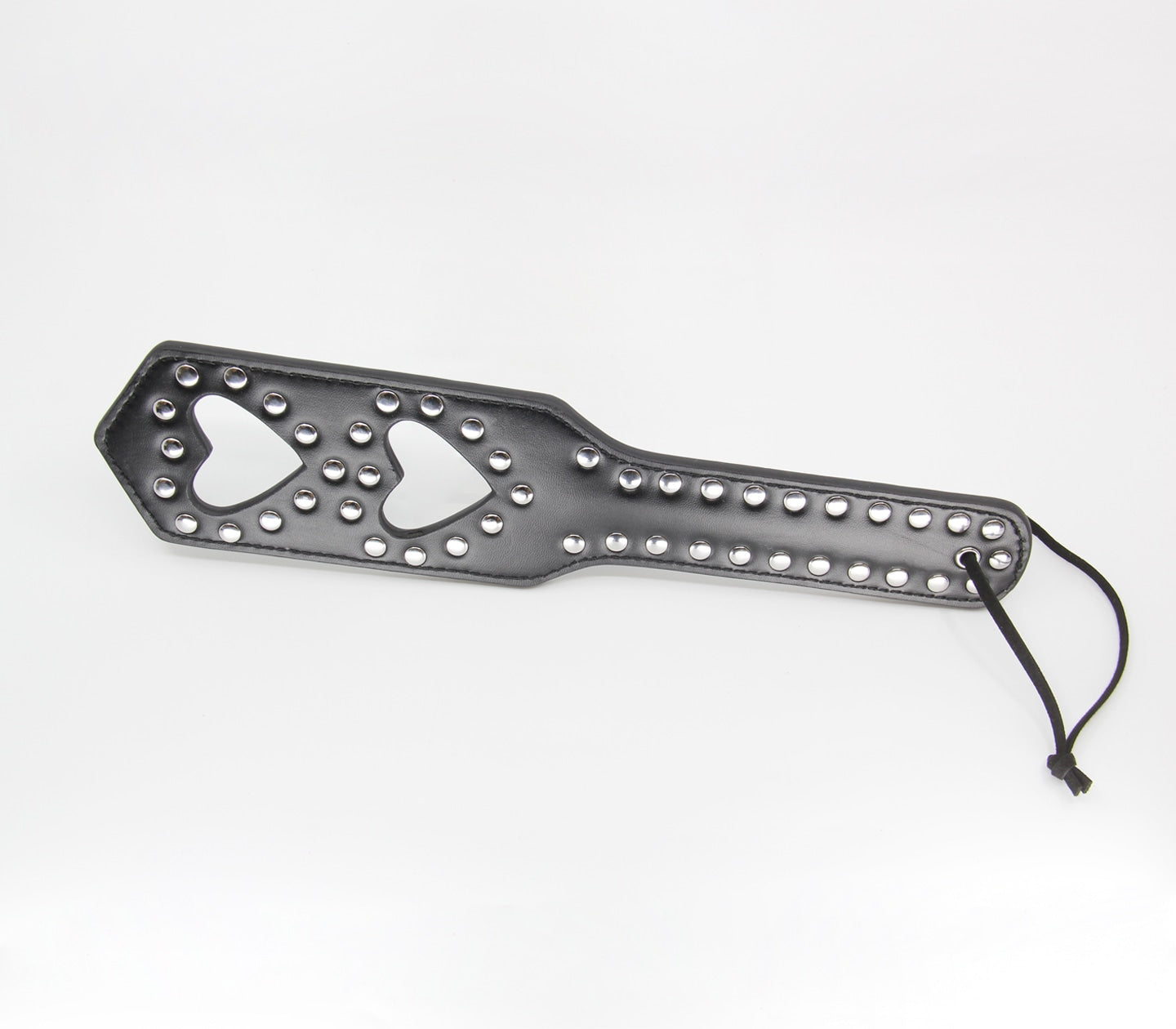 Berlin Baby Silver Studded Detail Heart Paddle Default Title Paddles And Slappers