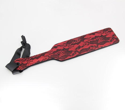 Berlin Baby Lace Paddle Front With Ribbon Wrist Strap - Paddles And Slappers