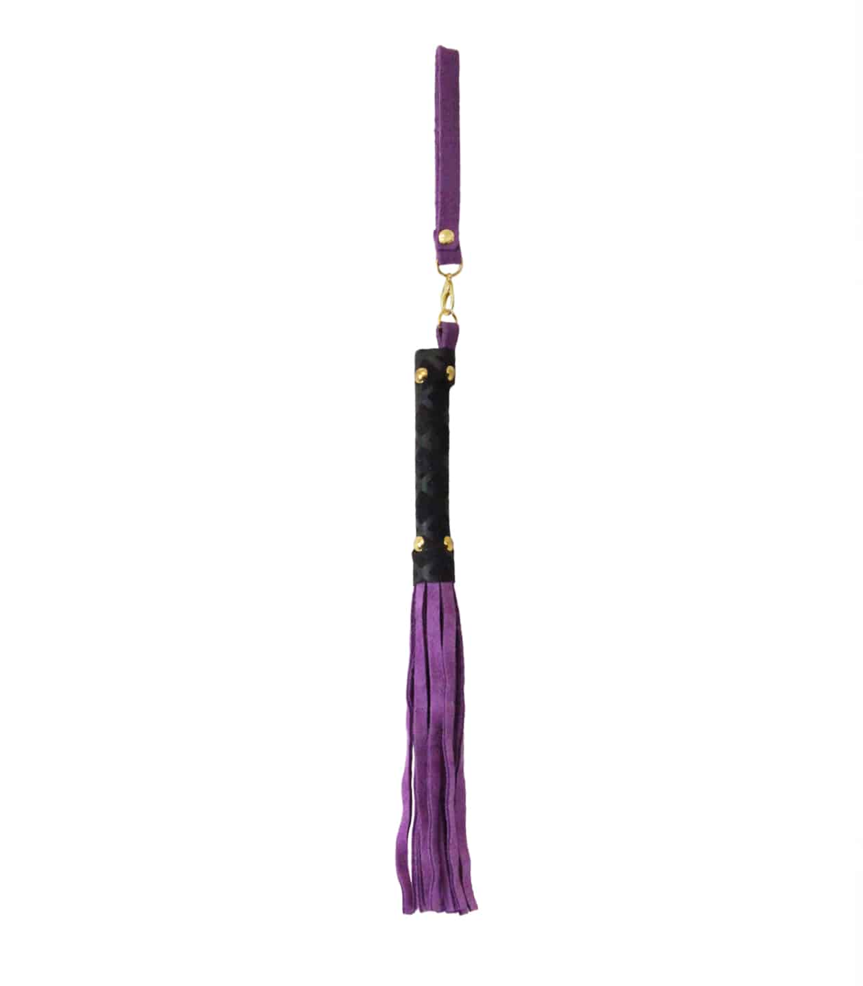Berlin Baby Mini BDSM Flogger With Latex Handle Whips And Crops