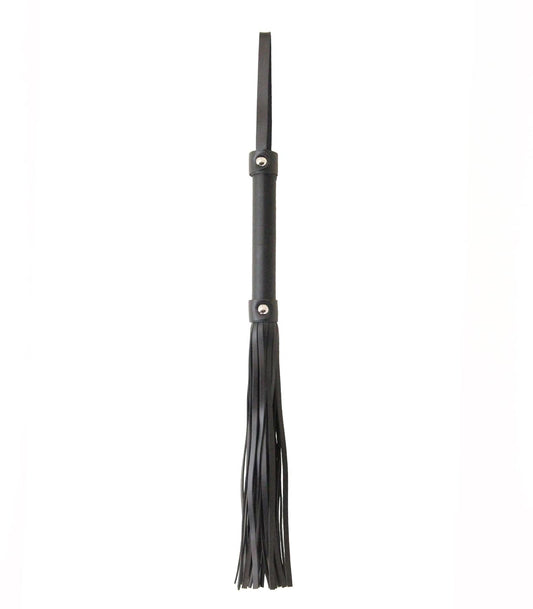 Berlin Baby Long Faux Leather Bondage Flogger Default Title Whips And Crops