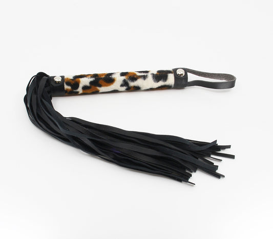 Berlin Baby Animal Print Bondage Flogger Leopard Print Whips And Crops