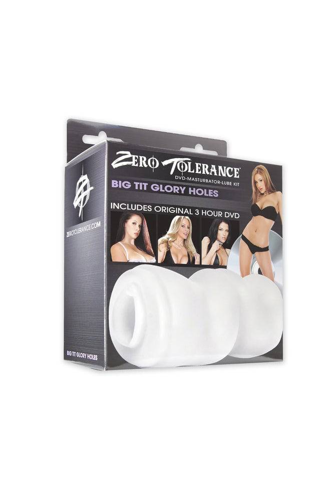 Zero Tolerance Big Tit Glory Holes Mens Masturbator Clear Masturbators and Strokers