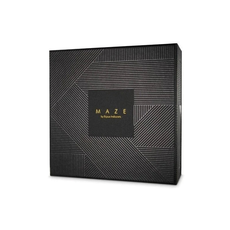 Bijoux Indiscrets Maze - Vegan Leather Adjustable Suspender Belt Butt Plugs