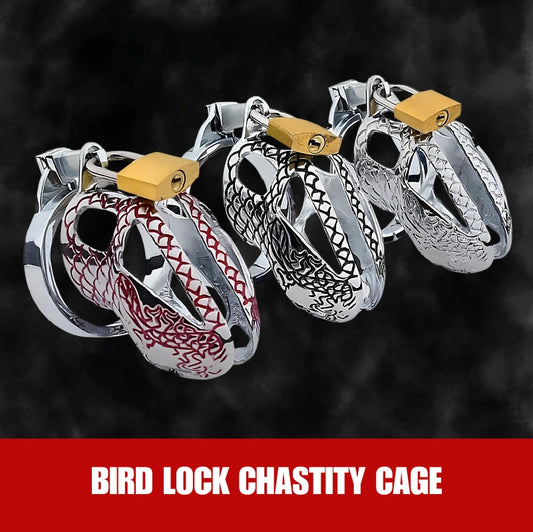 Bird Lock Chastity Cage Black — buy online at Adultsmart Australia