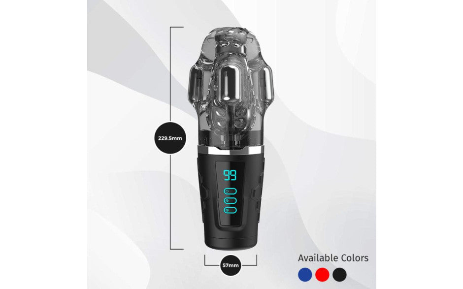 Hypershaker Automatic App Controlled LCD Masturbator - Masturbators and Strokers