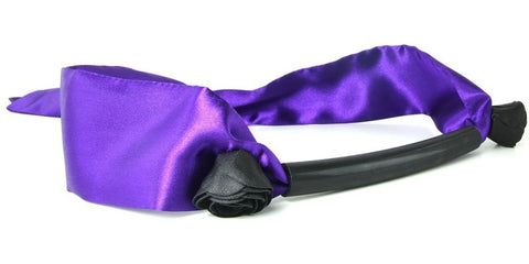 Doc Johnson Black Rose Forbidden Flower BDSM Mouth Bit - Bondage Gags and Bits