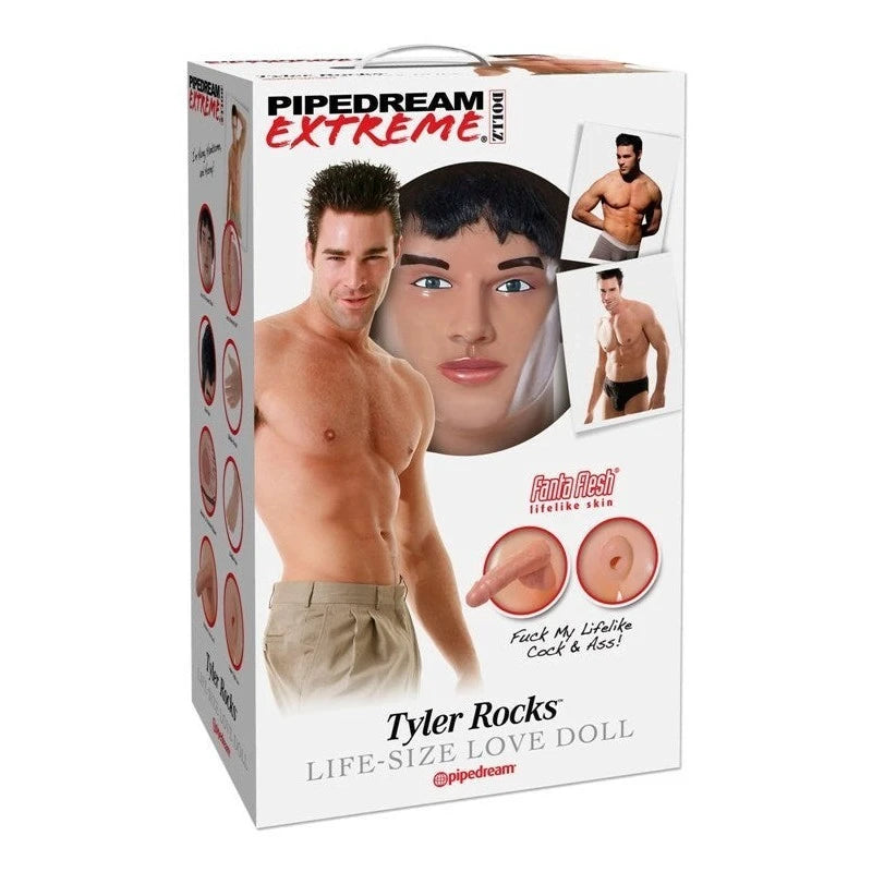 Pipedream Extreme Dollz Tyler Rocks Realistic Sex Doll Masturbators and Strokers