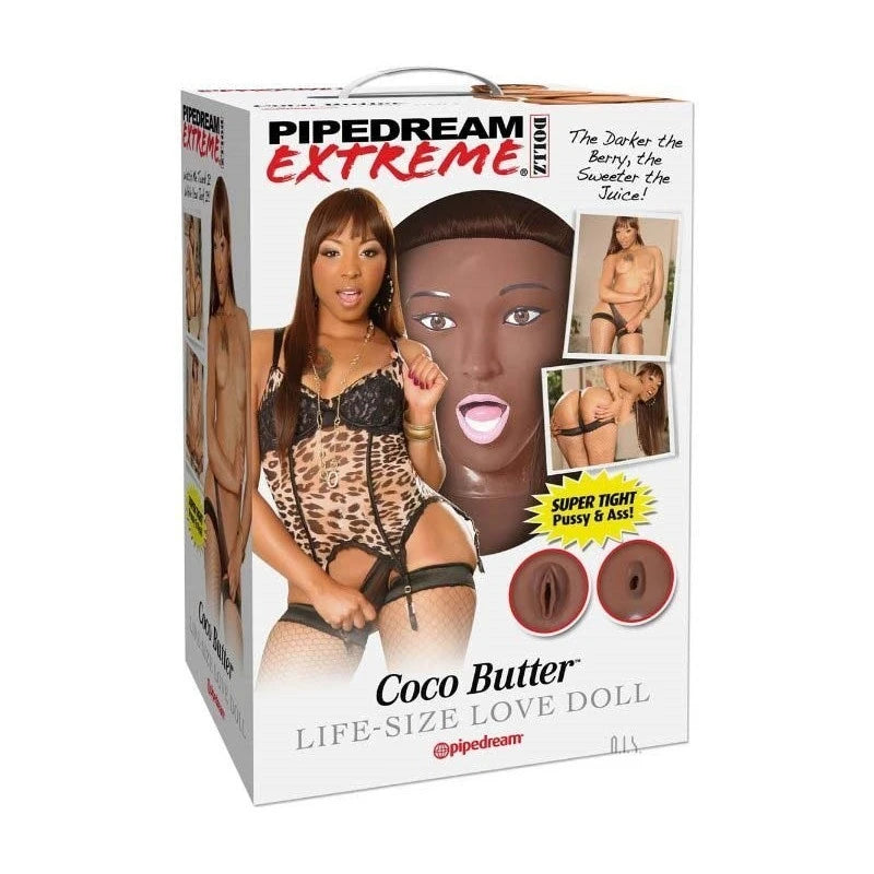 Pipedream Extreme Dollz Coco Butter Inflatable Sex Doll Love Dolls