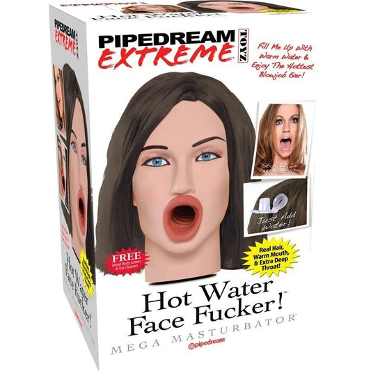 Pipedream Extreme Hot Water Face Fucker! Brunette - Masturbators and Strokers