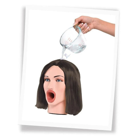 Pipedream Extreme Hot Water Face Fucker! Brunette - Masturbators and Strokers