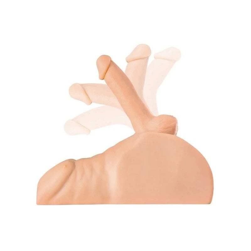 PDX Plus Perfect Ride Light Masturbator With Posable Cock Masturbators and Strokers