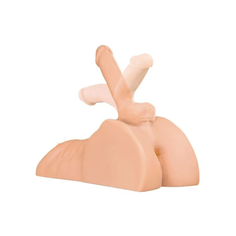 PDX Plus Perfect Ride Light Masturbator With Posable Cock Masturbators and Strokers