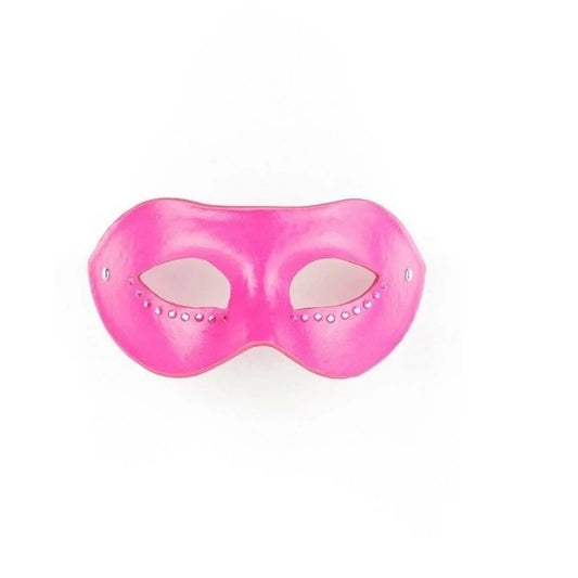 Shots Toys - Luxurious Leather Diamond Mask for Naughty Fun - Butt Plugs