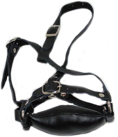 Bound for Pleasure Bit Gag Leather - Bondage Gags and Bits