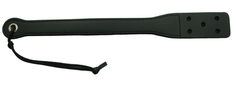 18 Inch Long Black Leather Slapper Paddles And Slappers