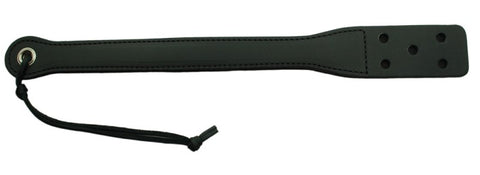 18 Inch Long Black Leather Slapper - Paddles And Slappers