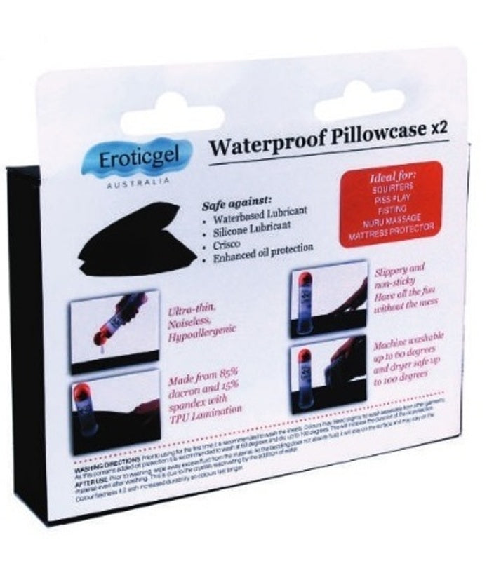 Eroticgel Waterproof Pillowcase Set Sex Furniture