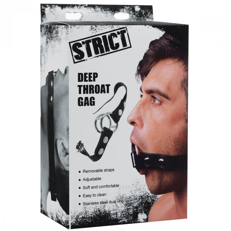 Strict Deep Throat Gag Bondage Gags and Bits