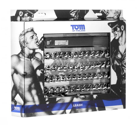Tom of Finland Bondage Collar and Leash - Collars and Leads
