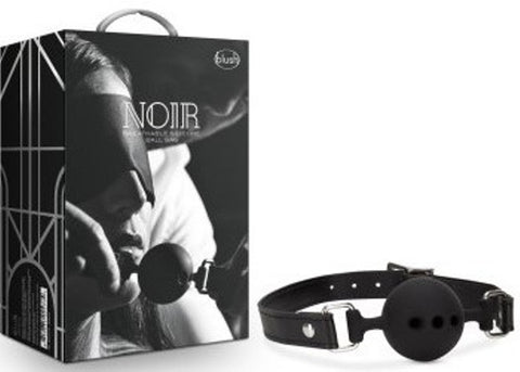 Breathable Silicone Gag Black - Bondage Gags and Bits