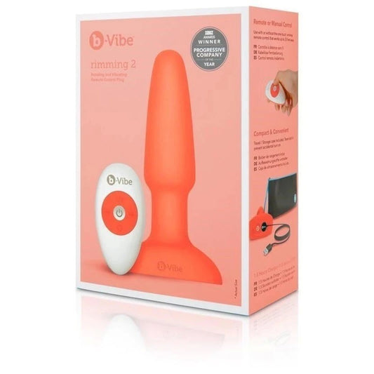 Indulge in Rimming Bliss with B-Vibe's Wireless Plug - Butt Plugs