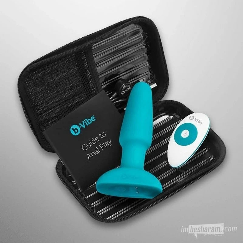 Indulge in Rimming Bliss with B-Vibe's Wireless Plug Butt Plugs