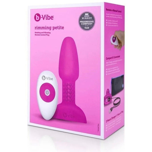 Discreet Rimming Pleasure - B-Vibe Petite Plug - Butt Plugs