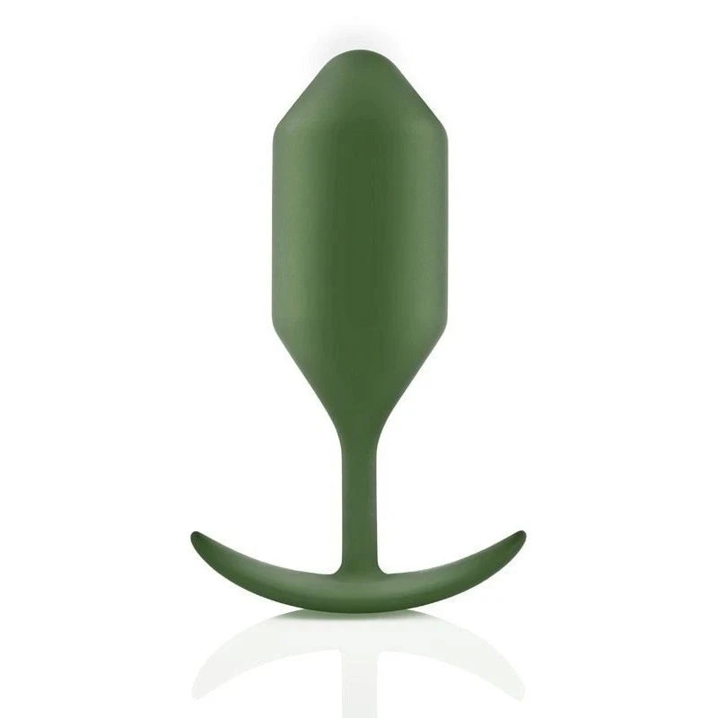 Weighted Silicone Delight - B-Vibe Snug Plug 4 Butt Plugs