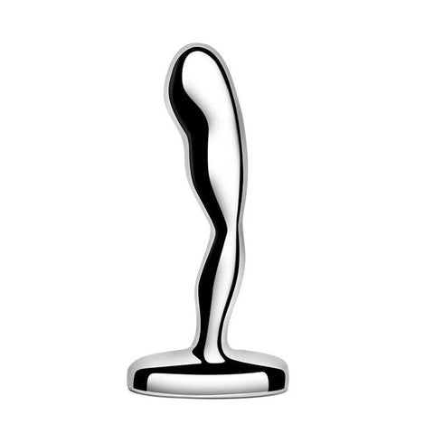 B-Vibe Stainless Steel Prostate Stimulator - Targeted Pleasure, Intense Sensations - Prostate Toys