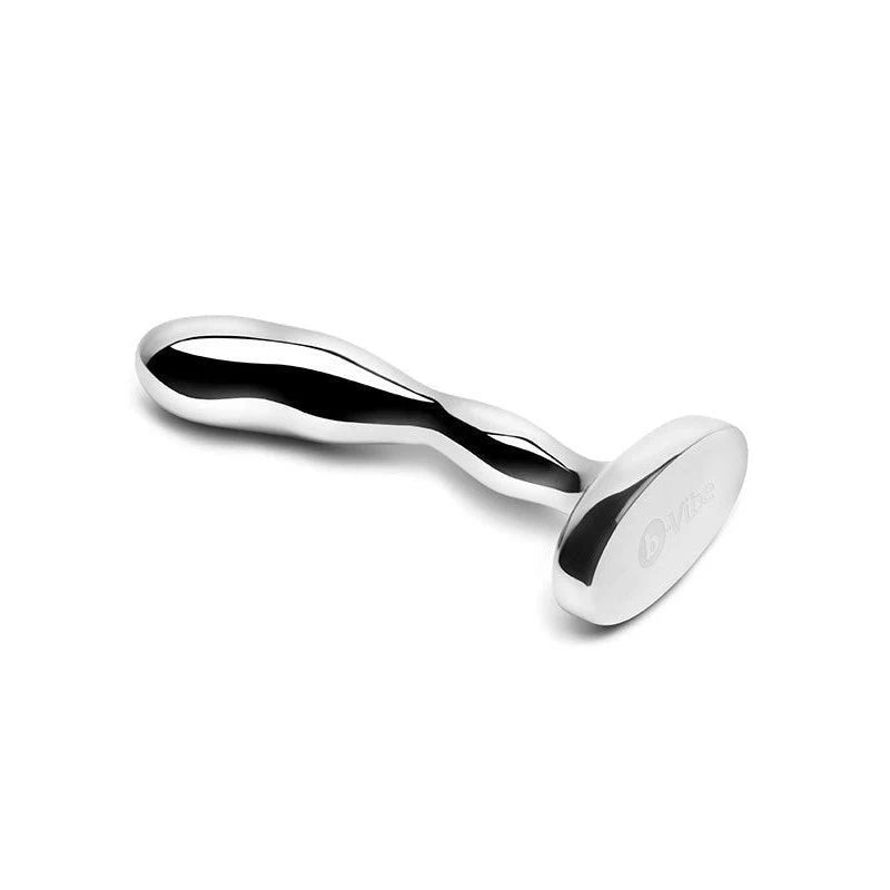 B-Vibe Stainless Steel Prostate Stimulator - Targeted Pleasure, Intense Sensations Prostate Toys