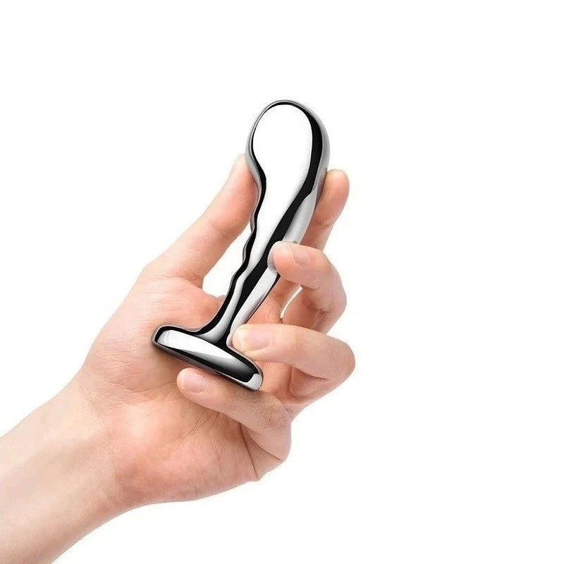 Premium Prostate Pleasure - B-Vibe Stainless Steel Plug Set Prostate Toys