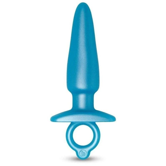 B-Vibe Sleek Tapered Silicone Anal Plug - Comfortable and Secure Play - Butt Plugs