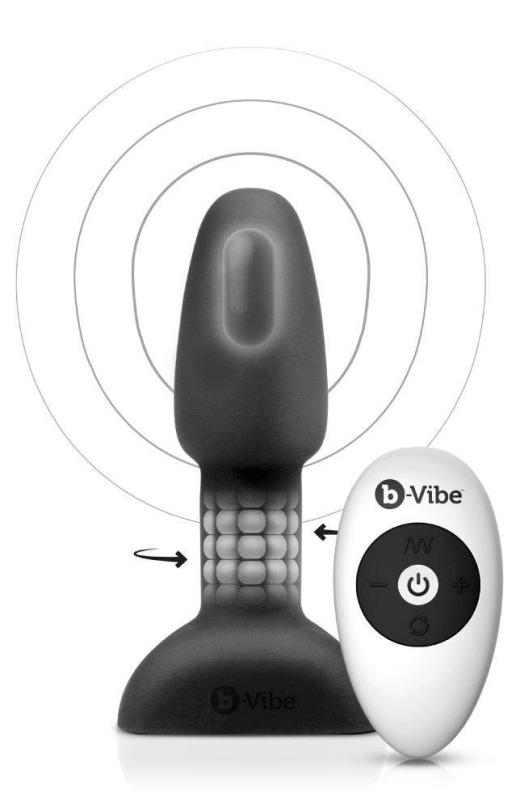 b-Vibe USB Rechargeable Petite Rimming Plug - Butt Plugs