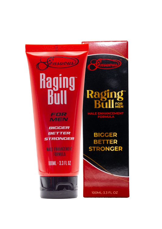 Sensuous Raging Bull Male Penis Enhancement Cream 100ml - Delay and Excite Sprays