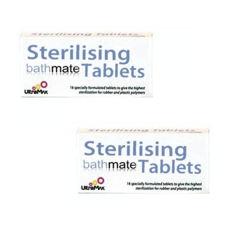 Bathmate Sterilising Intimate Hygiene Tablets Pumps, Extenders and Sleeves
